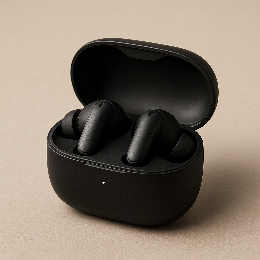 Foto von kabellosen Kopfhörern